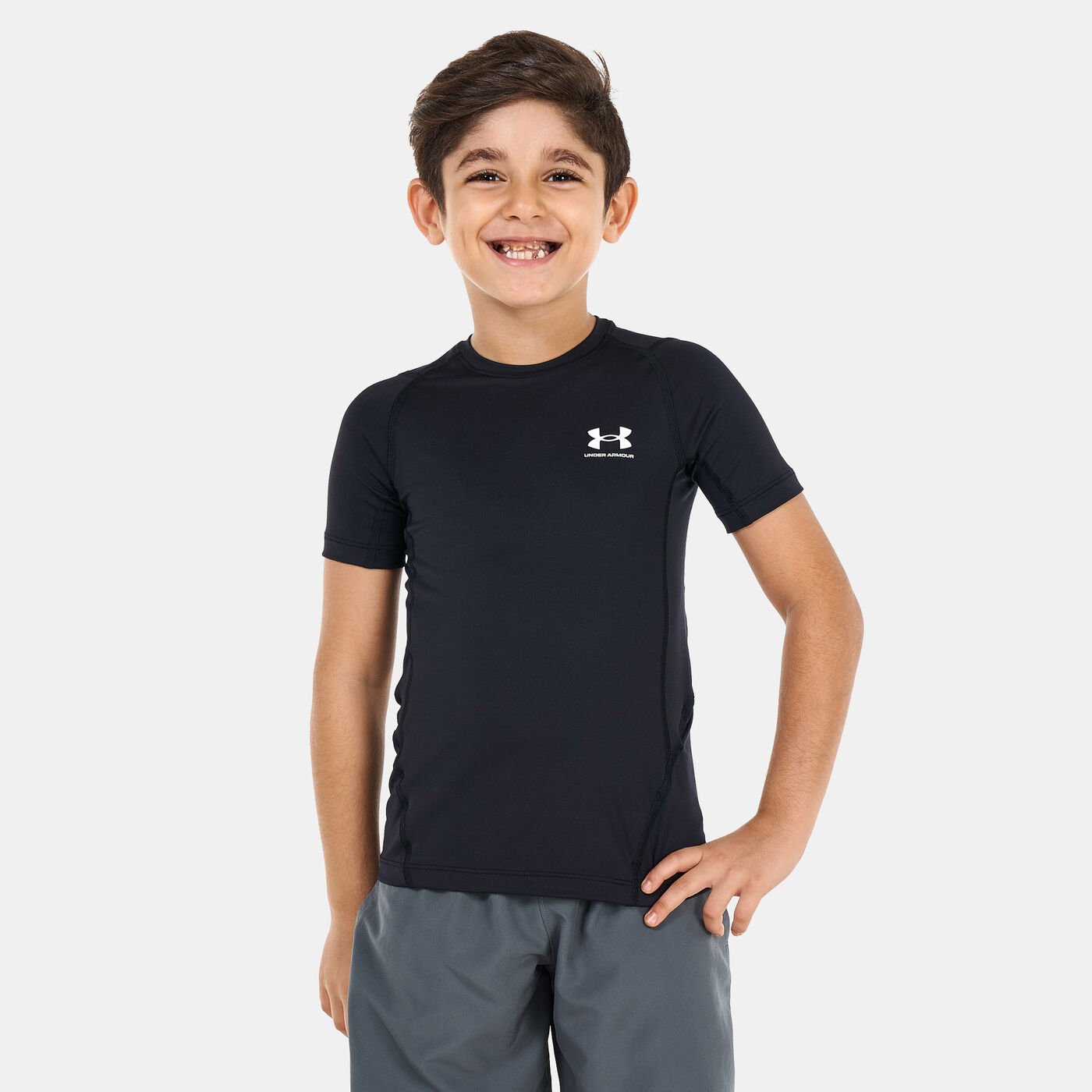 Kids' HeatGear® Armour T-Shirt