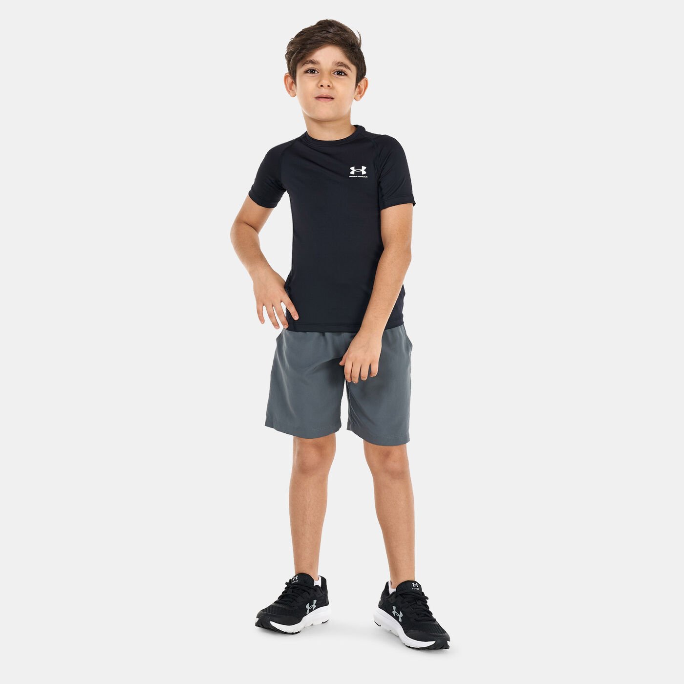 Kids' HeatGear® Armour T-Shirt