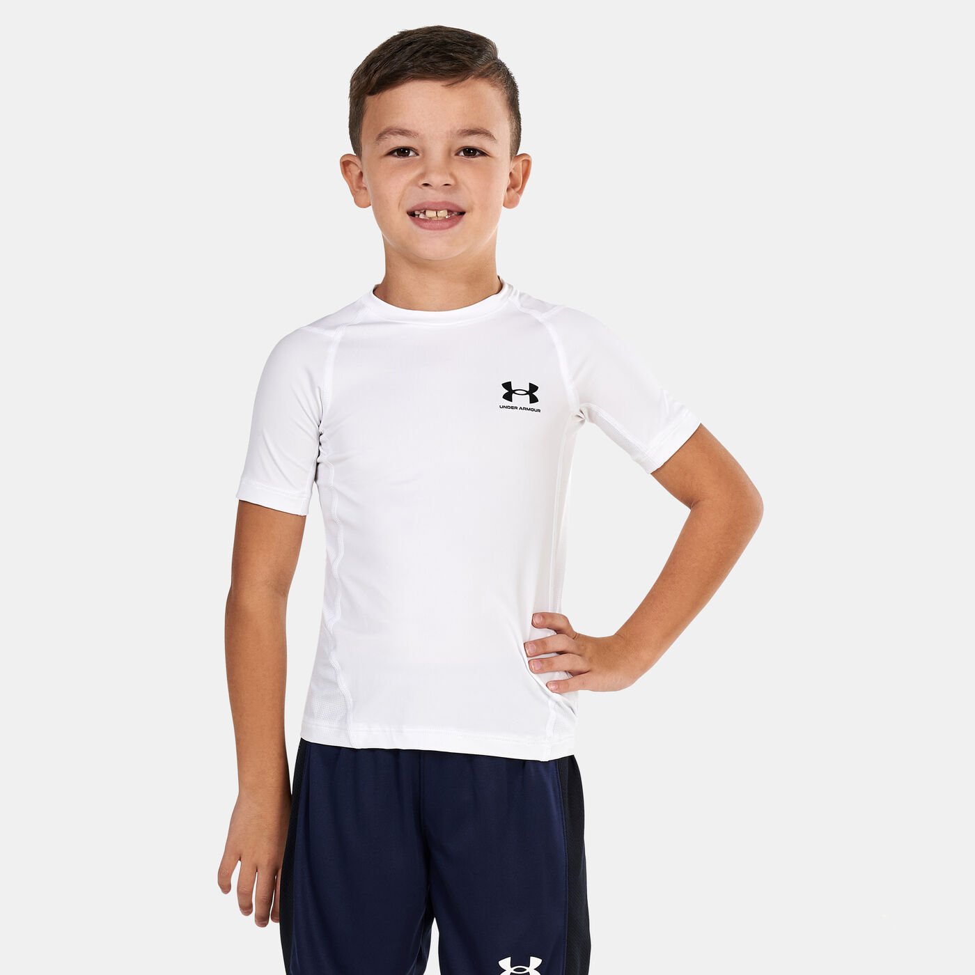 Kids' HeatGear® Armour T-Shirt