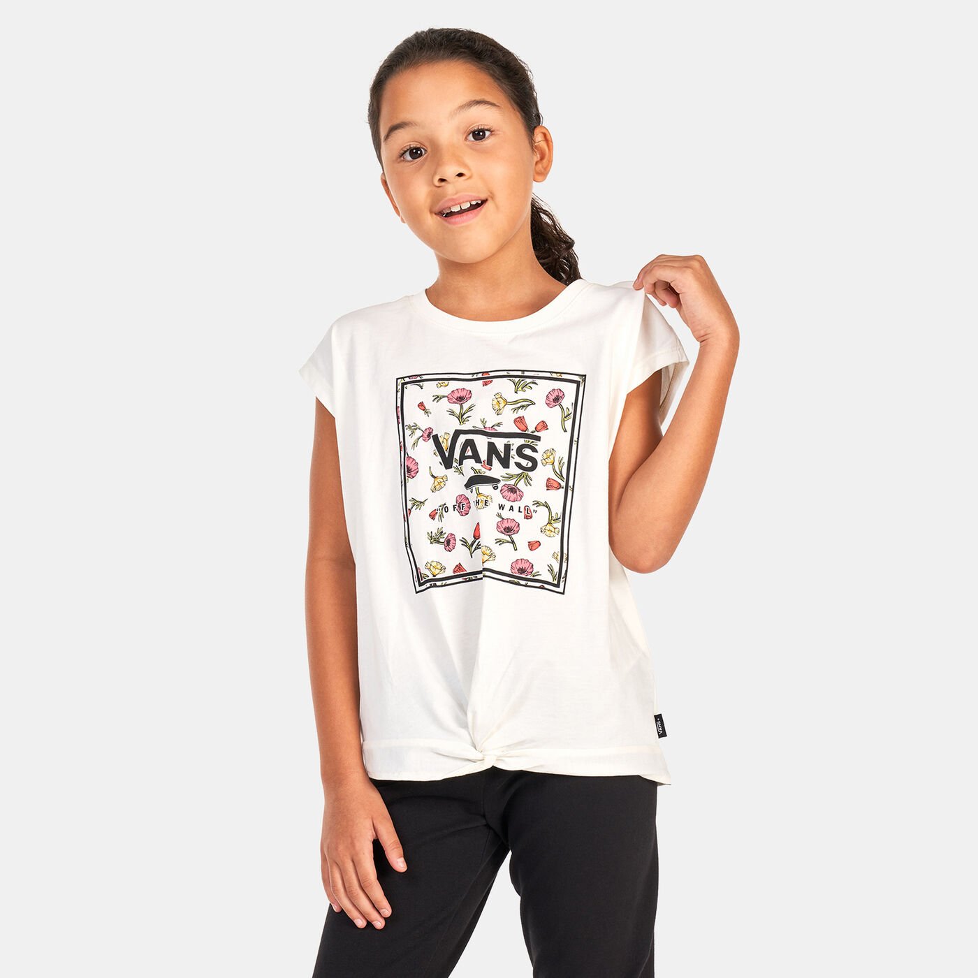 Kids' Poppy Box Knot T-Shirt (Older Kids)
