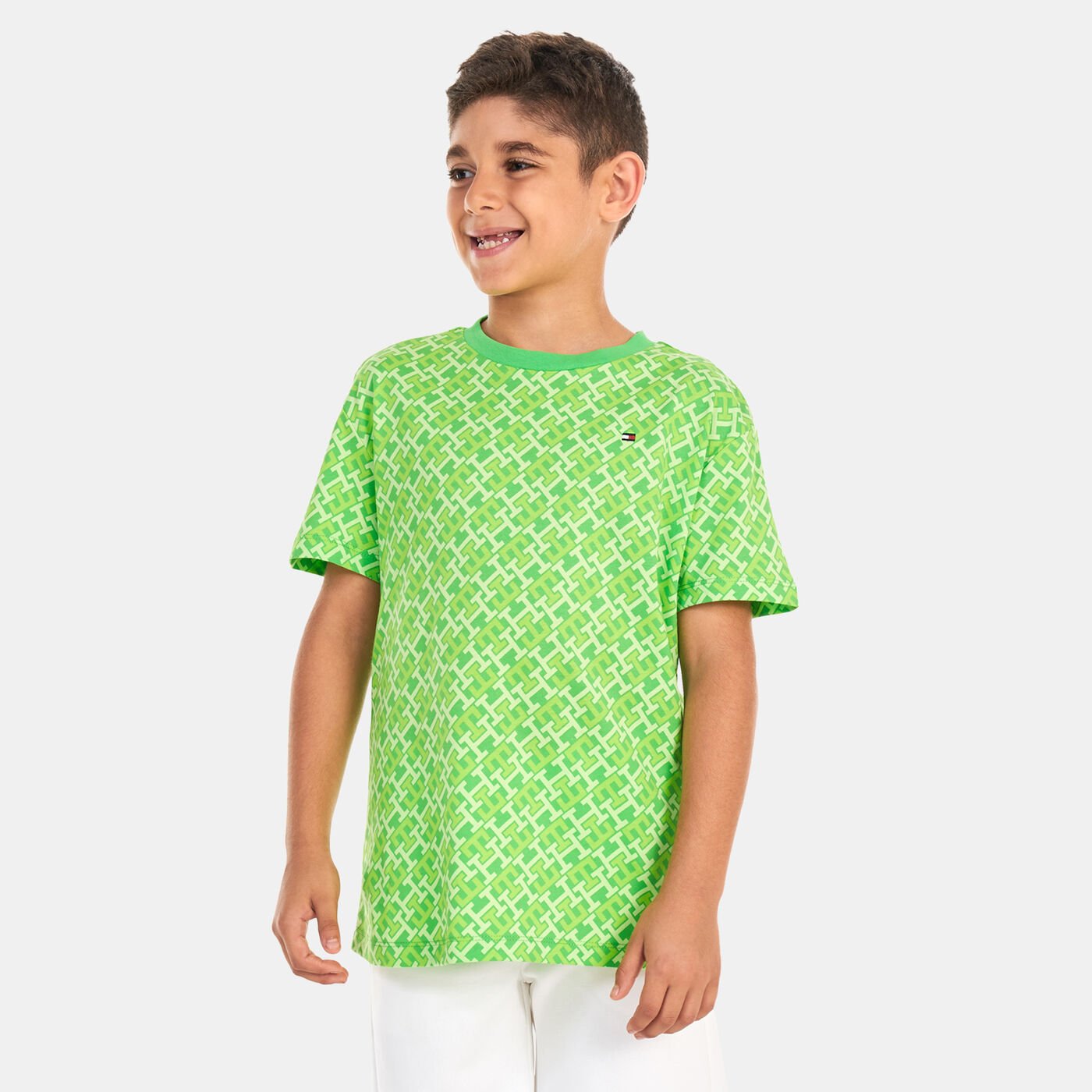 Kids' Monogram Print T-Shirt (Older Kids)