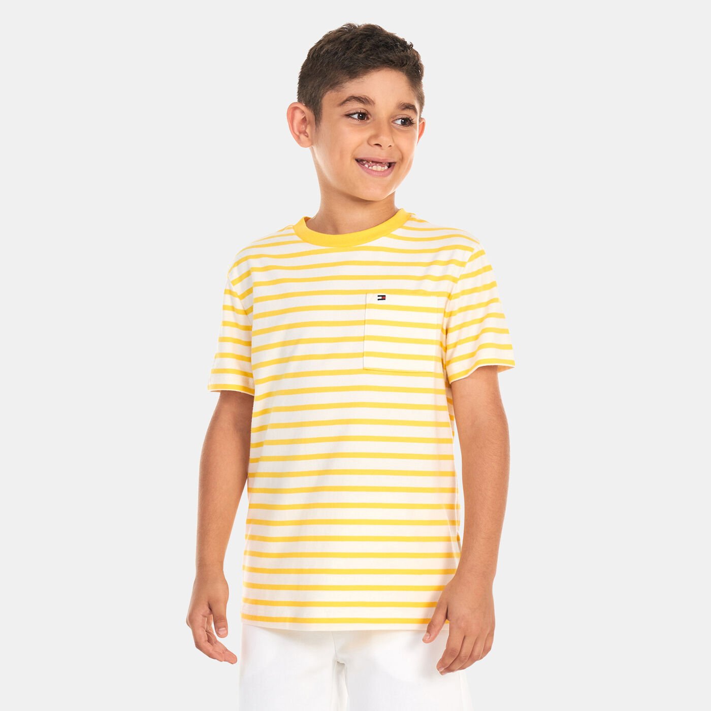 Kids' Breton Pocket Stripe T-Shirt