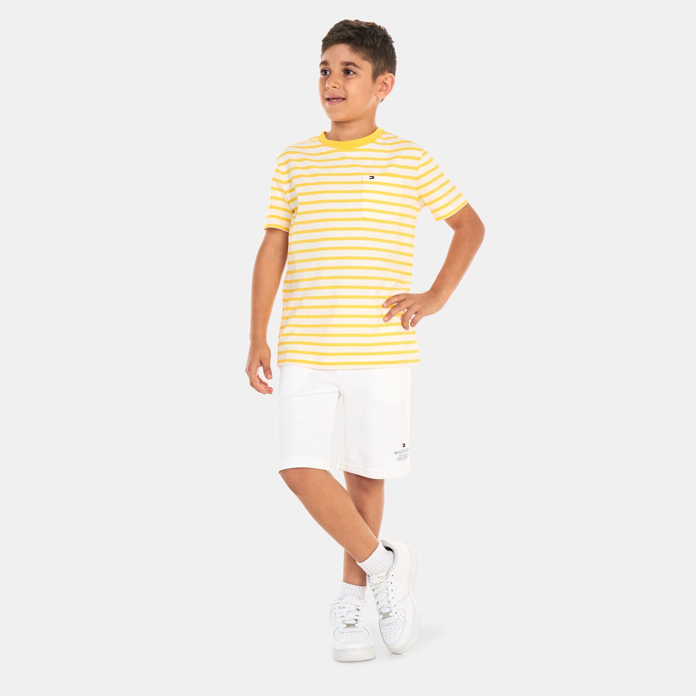 Kids' Breton Pocket Stripe T-Shirt