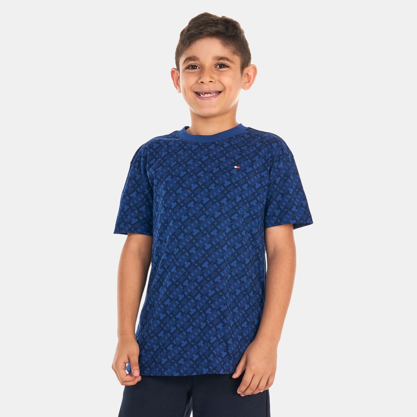 Kids' TH Monogram Print T-Shirt