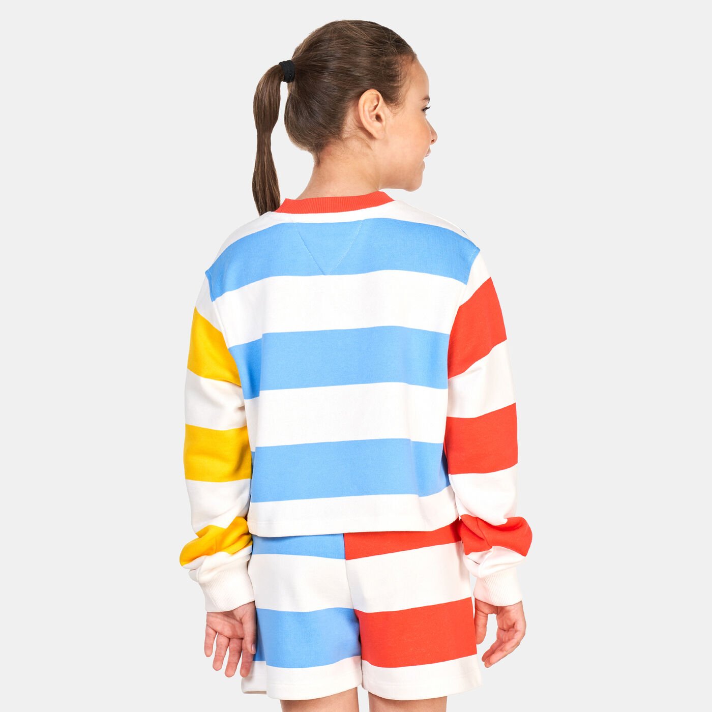 Kids' Bold Stripe Crew Sweatshirt