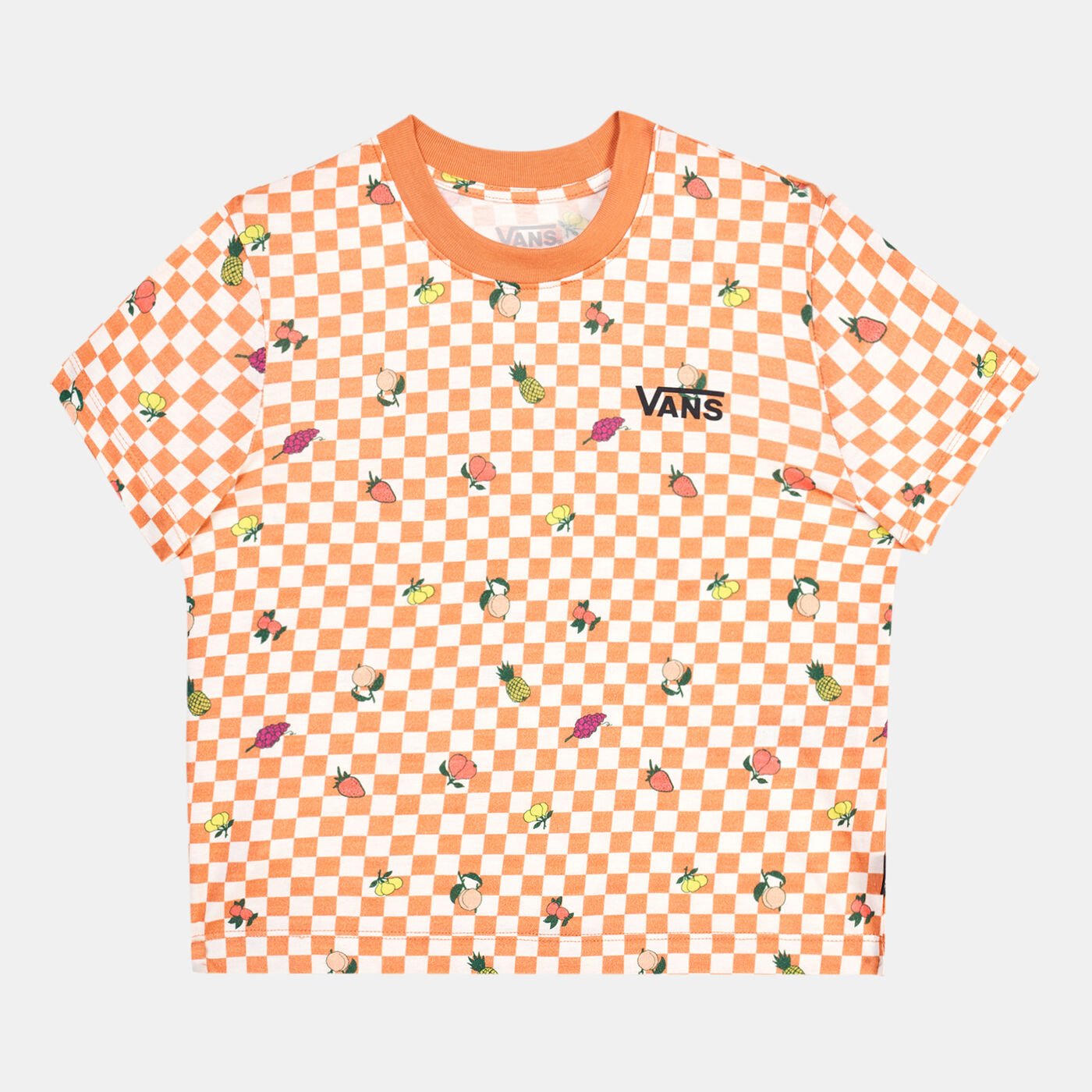 Kids' Fruit Checker Boxy T-Shirt