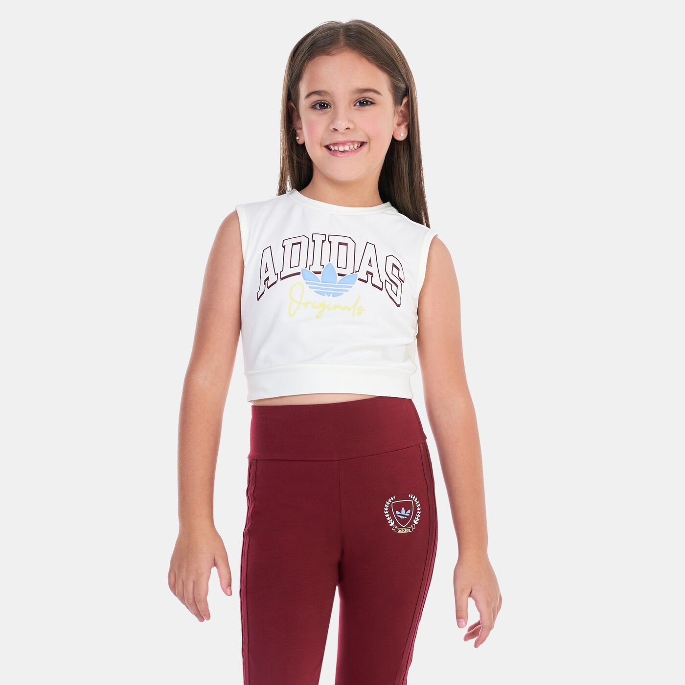 Kids' Collegiate Graphic Pack Crop Top