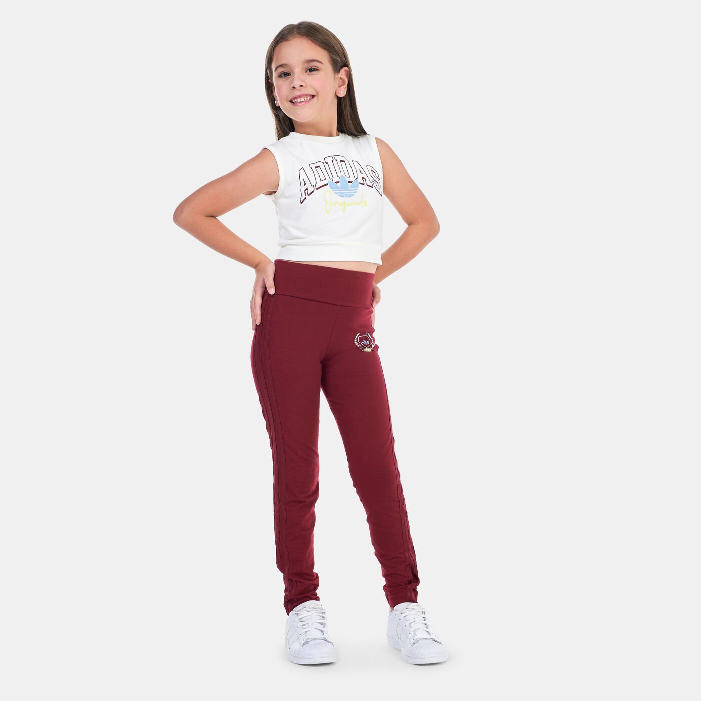 Kids' Collegiate Graphic Pack Crop Top