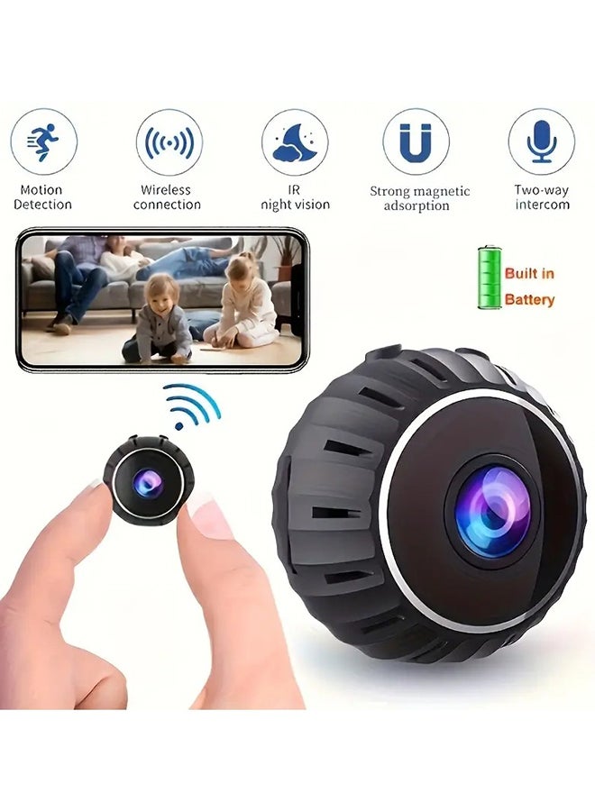 Wifi Camera Night Vision Webcam, Video Recorder Motion Detection Monitor, Home Security Surveillance