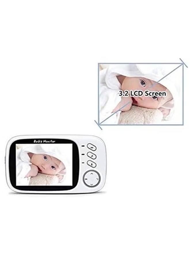 3.2 inch Wireless Baby Monitor Camera Digital Video Nigh Vision Temperature Monitor With Songs