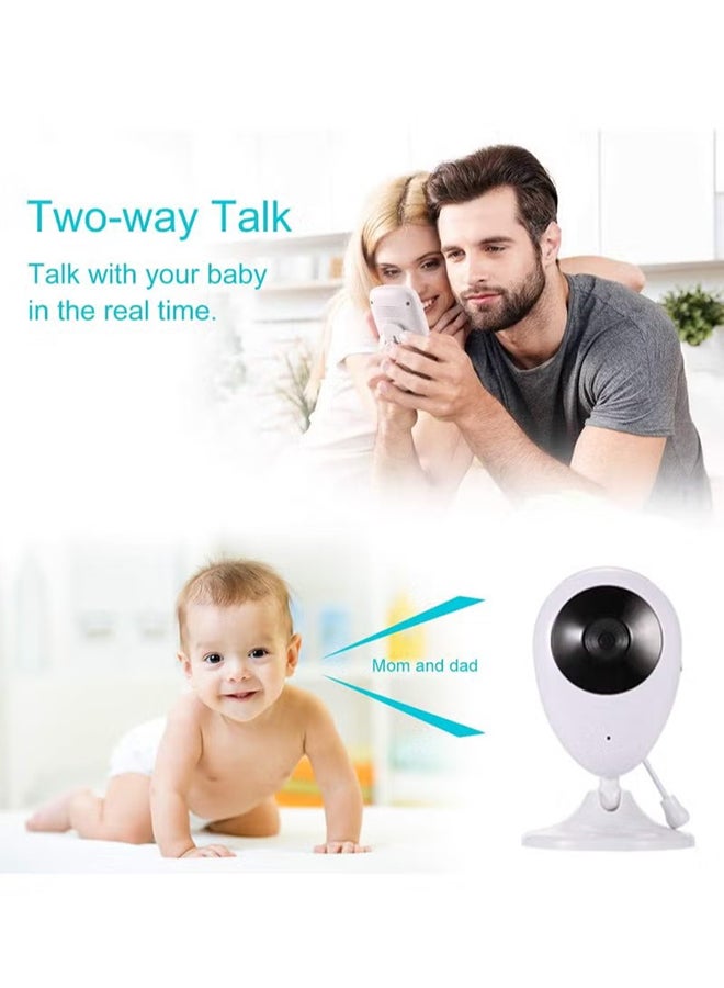 Baby Audio Monitor with Audio Two Way Talk Voice Activated Lullabies 2.4