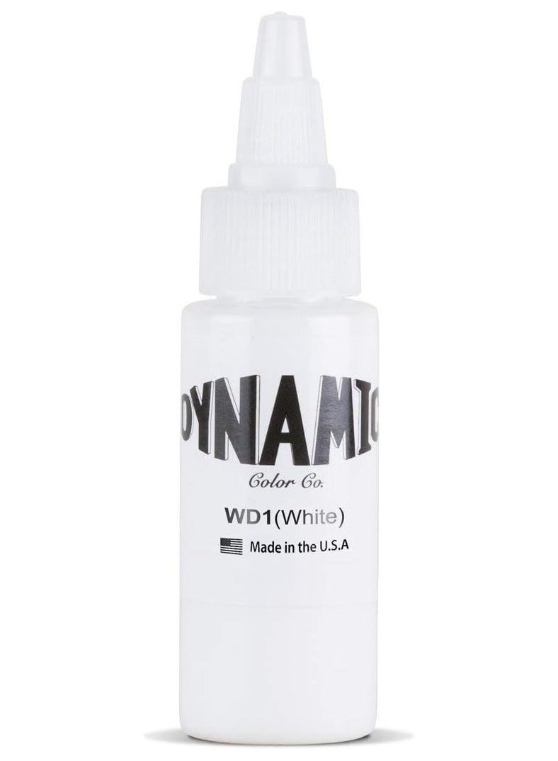 Dynamic Tattoo Ink Color White 1oz