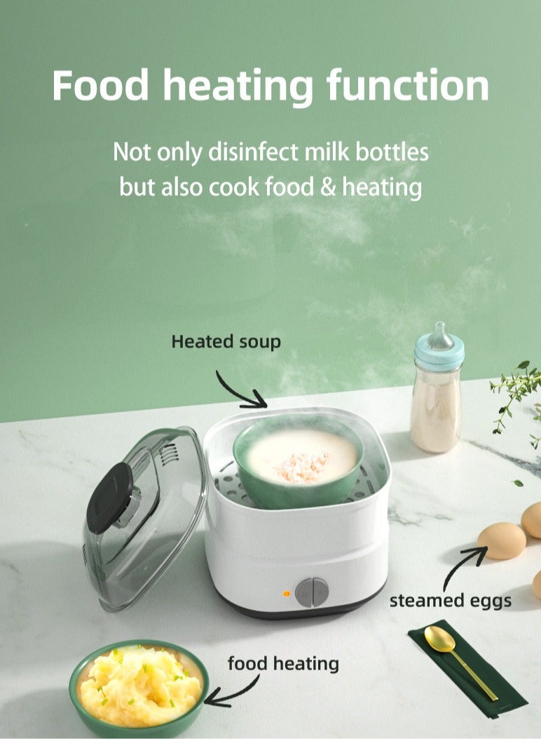 Baby Bottle Warmer,  Baby Bottle Steam Sterilizer Dryer Machine for Baby Milk Breastmilk Formula