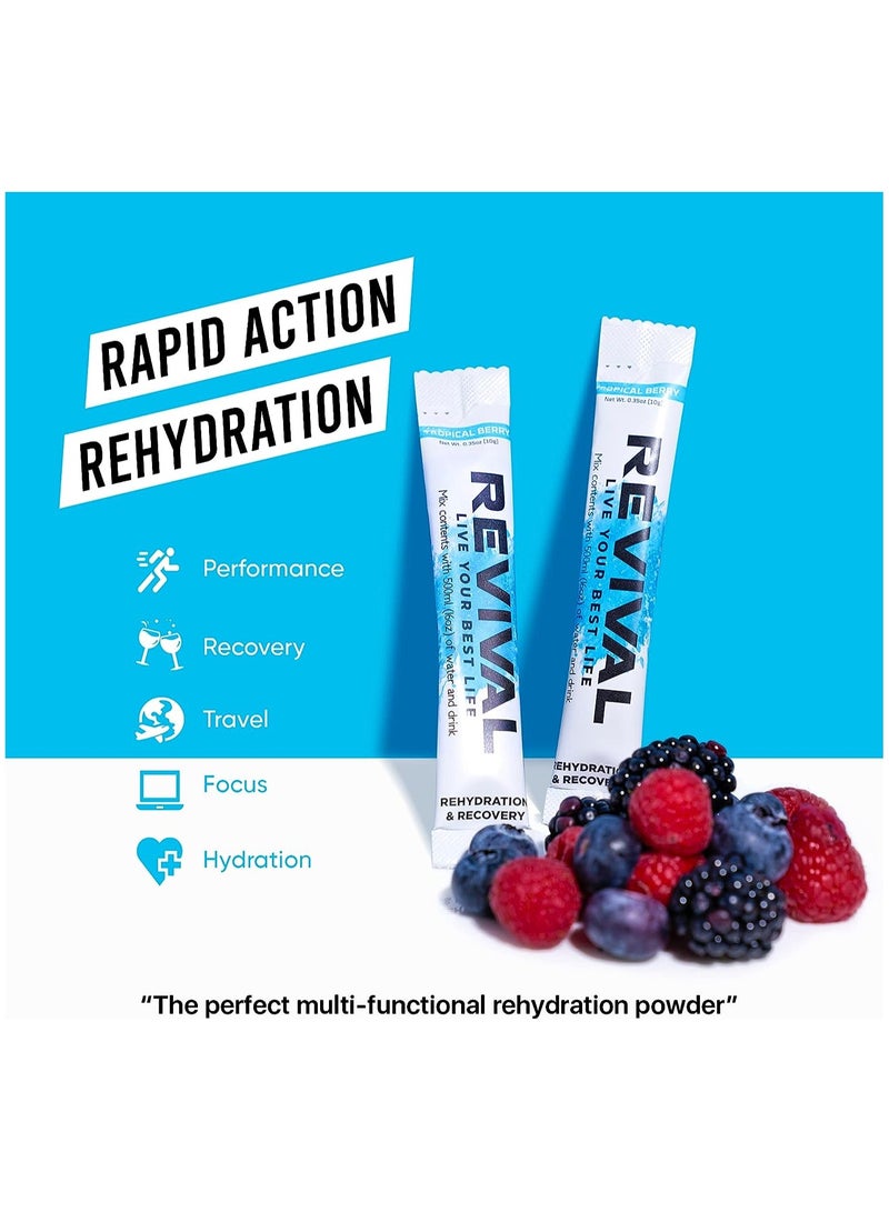 Revival Rapid Rehydration Electrolytes Powder Pina Colada 30 Sachet