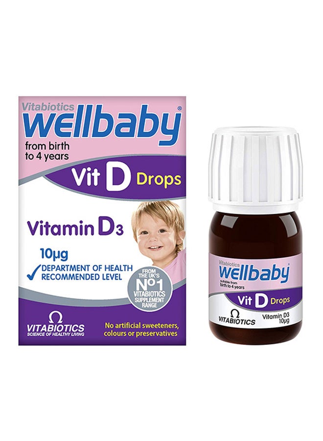 Wellbaby Vitamin D Drops 30ml