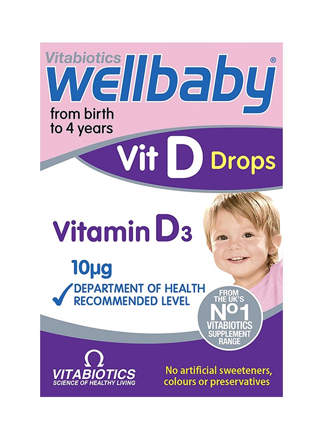 Wellbaby Vitamin D Drops 30ml