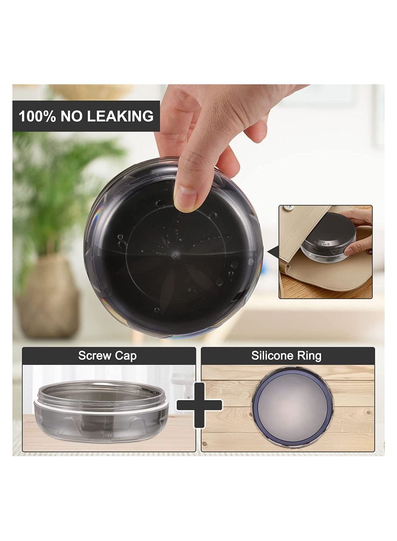 Denture Case SYOSI Leak Proof Denture Bath Case Cup Kit for Women  Men with Mirror Strainer Removal Tool and Denture Brush for Travel Cleaning Denture Holder Box Bath Soaking Container