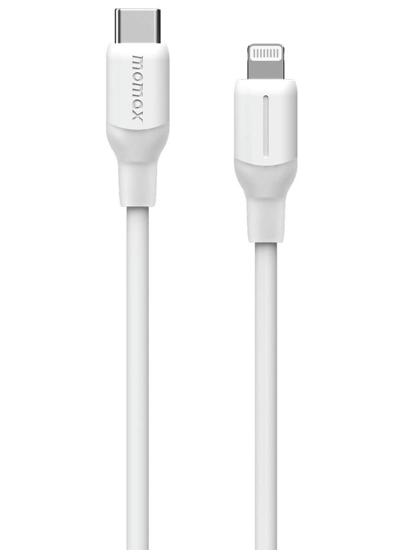 1-Link Flow [35W] USB-C to Lightning Cable 1.2 meter [MFI Certified] Fast Charge PD 3.0 - White