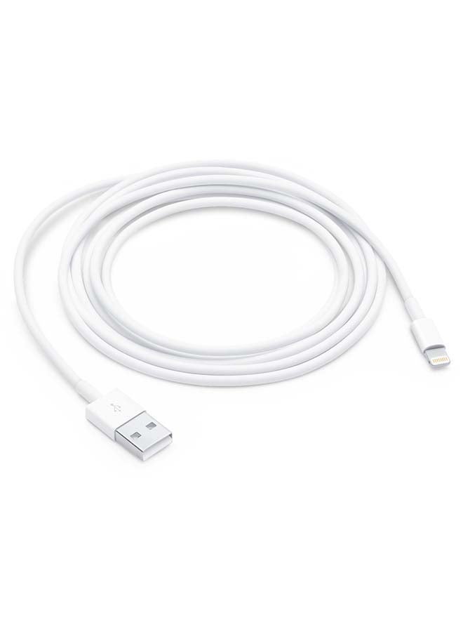 2 in 1 Pack of Apple 5W USB Power Adapter and Lightning USB Cable 1m white