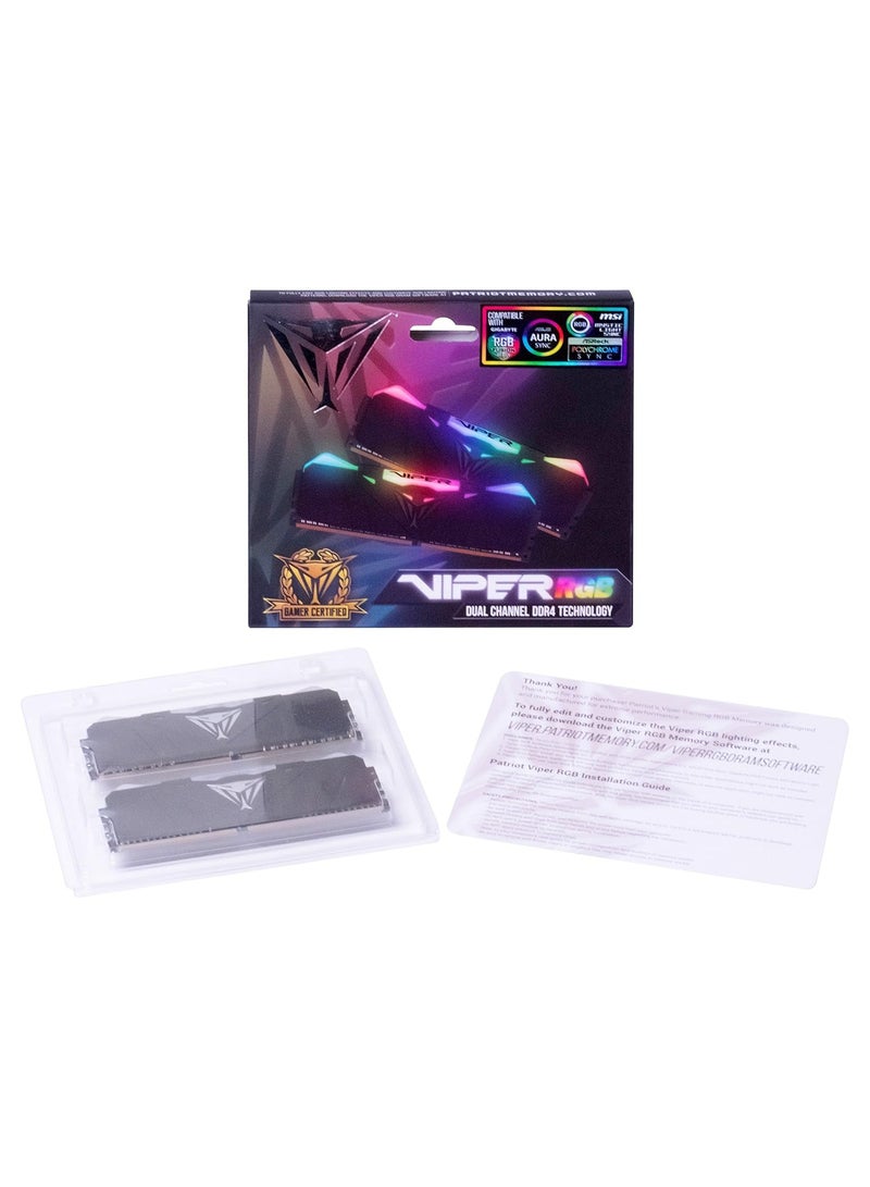 Patriot Viper Gaming Rgb Series Ddr4 Dram 3200Mhz 16Gb Kit