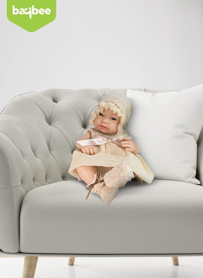 Baybee Realistic Reborn Baby Dolls Lifelike Washable Newborn Silicone Toy Doll Sleeping Toy Real Baby Doll Soft Body Gift Set Kids Girls Boy Toys