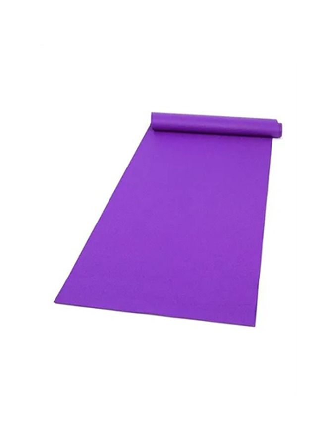 Yoga Mat Fitness Exercise Mat Classic 4mm Thick Purple