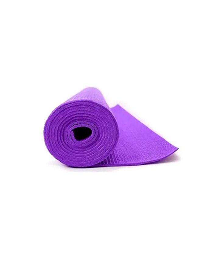 Yoga Mat Fitness Exercise Mat Classic 4mm Thick Purple