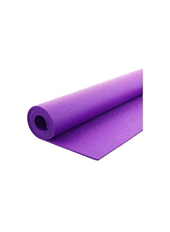 Yoga Mat Fitness Exercise Mat Classic 4mm Thick Purple