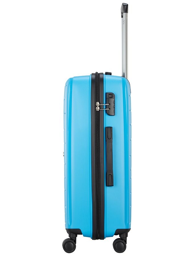 8 WHEELS SKYBAGS MAXX MALIBU BLUE HARDSIDE LARGE TROLLEY BAG - SK MAXXEB77MLB