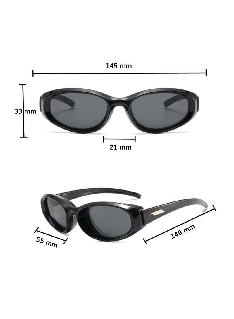 Sports Polarized Sunglasses for Men, Women Driving Fishing 100% UV Protection TAC Polarized Lens Ultralight, Stylish, Durable Ideal for Motorcycle, Cycling, Running, Fishing, Climbing, Trek