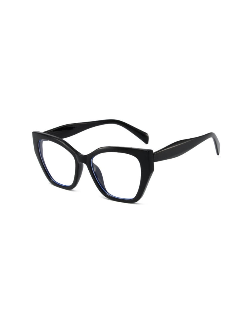 Blue Light Blocking Optical Eyeglasses - Stylish Butterfly Frames, Clear Lens, Polarized. Top-rated Bluelight Protection for Reading, Work, & Screen Time. Vintage-Inspired, Lightweight Design.