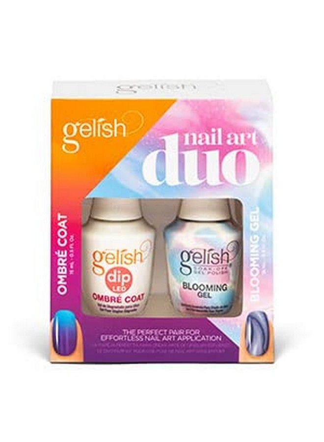 Ombré Coat & Blooming Gel Duo Nail Art For Nails Nail Supplies For Nails 2 Piece Kit For Nails