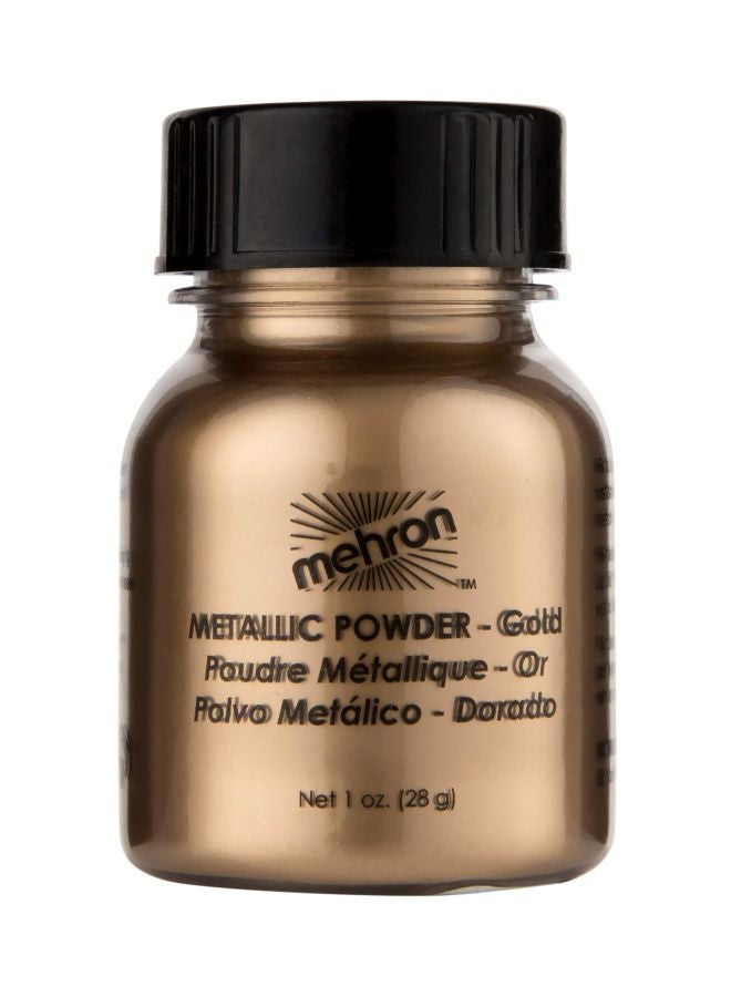 Makeup Metallic Powder Gold