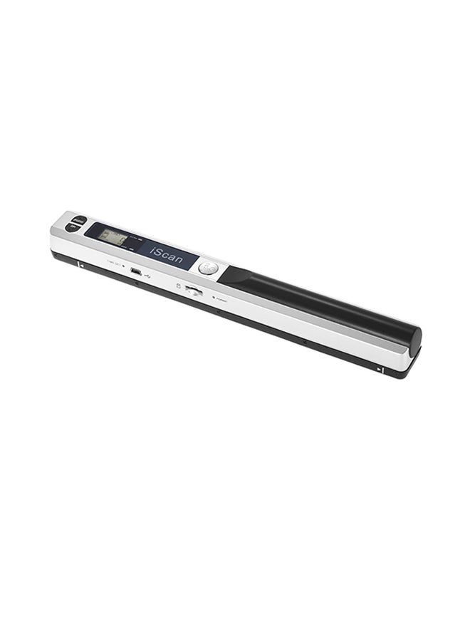 Portable Wireless Mini Handheld Document Scanner Silver