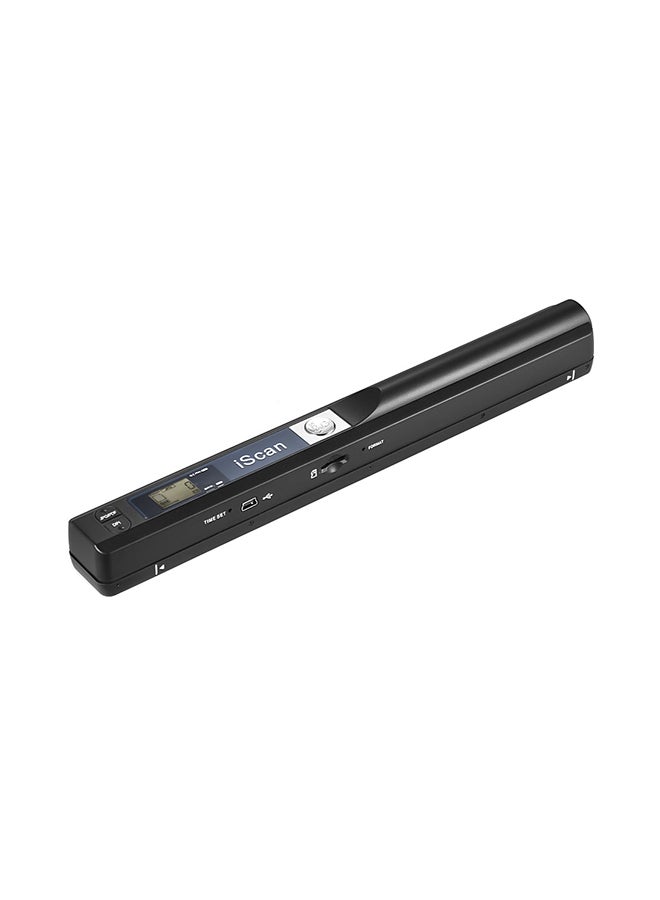 Portable Wireless Mini Handheld Document 900 DPI A4 Book Scanner Black