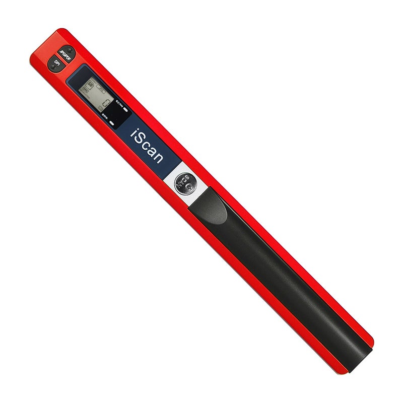 Portable Wireless Mini Handheld Scanner Red