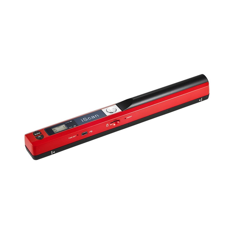 Portable Wireless Mini Handheld Scanner Red