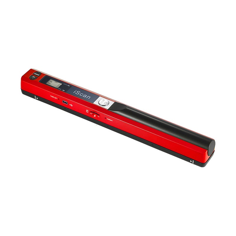 Portable Wireless Mini Handheld Scanner Red