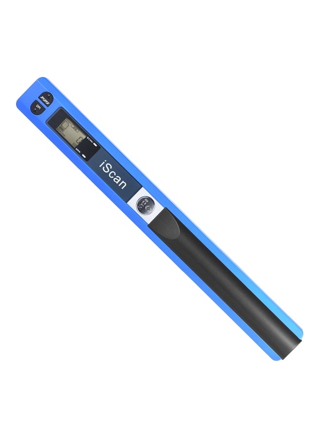 Portable Wireless Mini Scanner Blue/Black