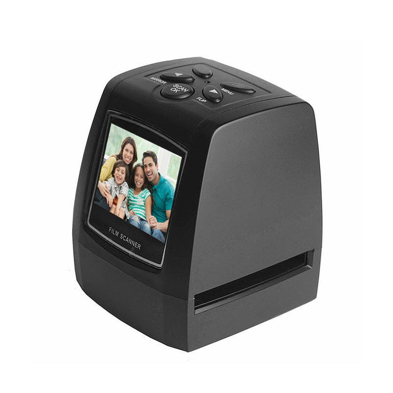 Film Scanner Support 32G SD Card Film Converter Black