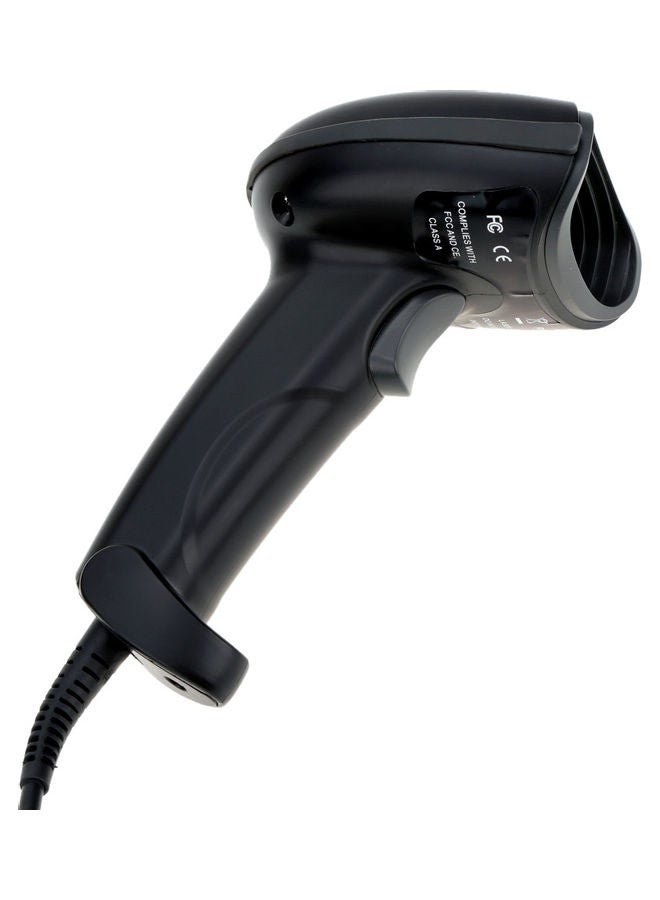 2D USB Handheld Portable Barcode Scanner black