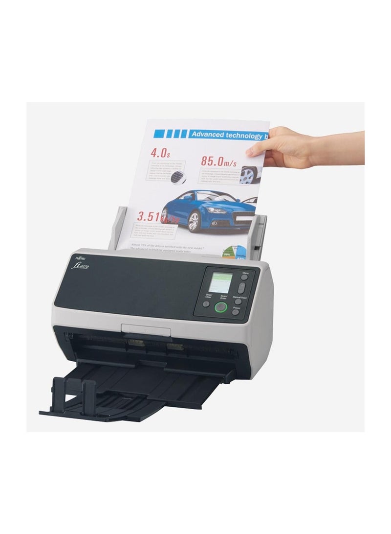 fi-8170 Premium Bundle Professional High Speed Document Scanner with 3 Years of Service