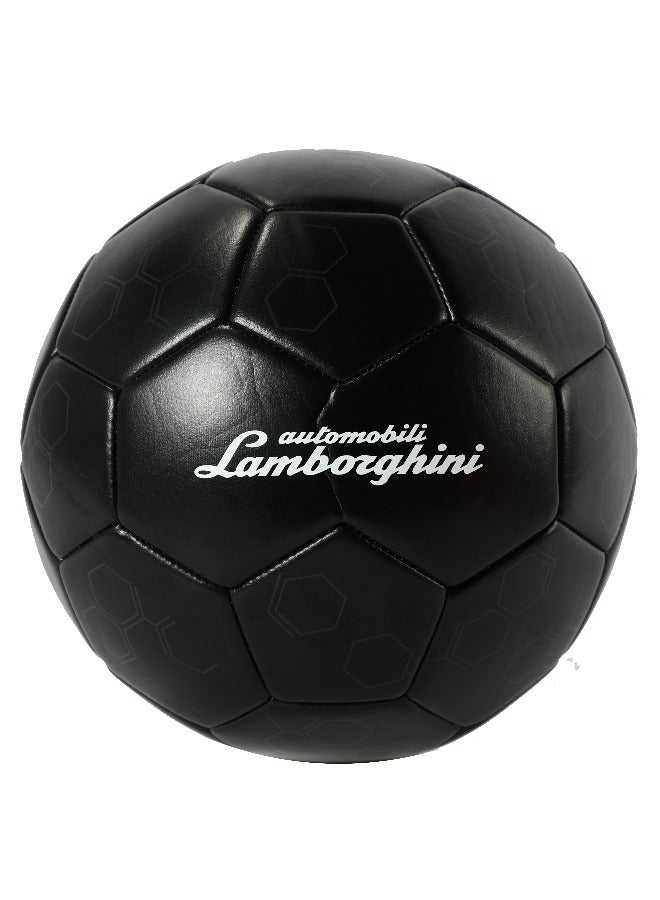 LAMBORGHINI No.5 PVC SOCCER BALL-BLACK