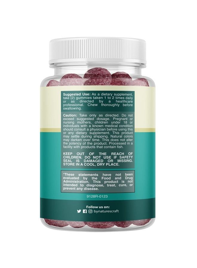 Potent Magnesium Citrate Gummies for Adults 170mg - Calm Magnesium Gummies for Sleep Support Restless Legs Cramps and Muscle Health - Tasty Non GMO Vegan Gummy Vitamin Supplement for Women and Men