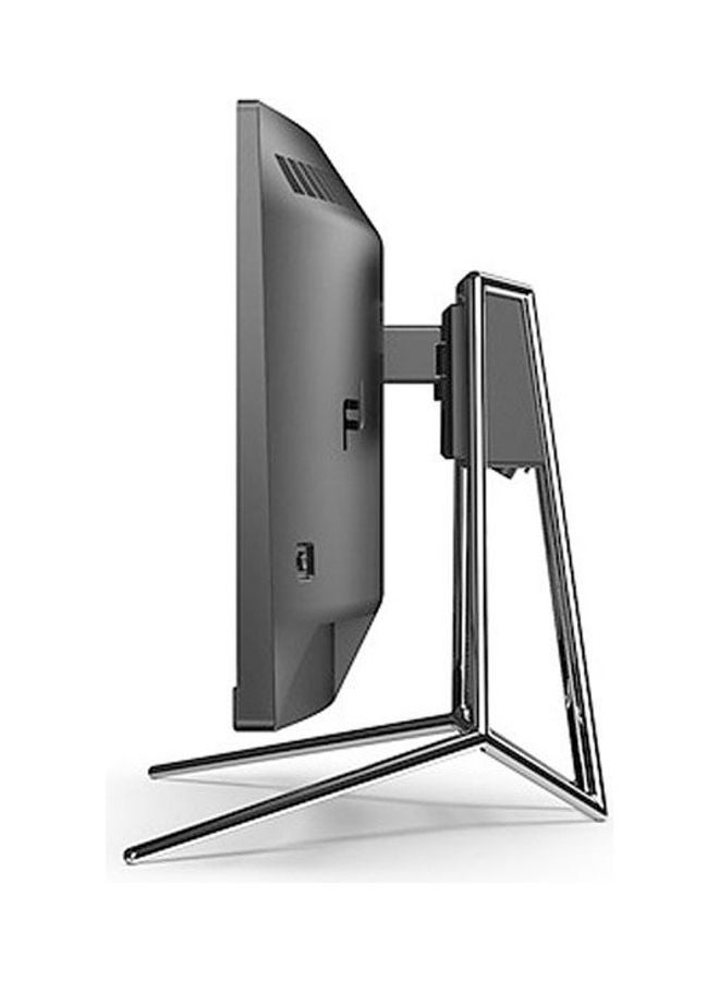 27-inch VA Curved 240 Hz Gaming Monitor QHD 2k, 2560x1440, 0.5MS, HDMI 2.0 x 2, DisplayPort 1.2 x 1  USB 3.2(Gen1) x2 |AdaptiveSync Freesync premium pro |Vesa Certified DisplayHDR 400  | Stereo Speaker 5W X 2 DTS |Height Adjustable, Black-Silver