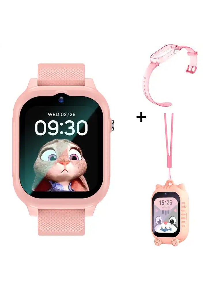 Kids Smart Watch With 4G Sim Card Support and Waterproof - 2023 Model with Video Call, GPS Tracker, and More