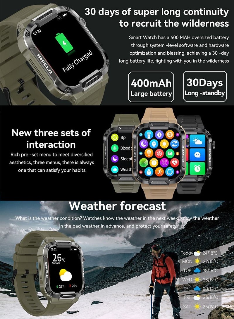 Smart Watch for Men Suitable for Android IOS Ip68 Waterproof 1.85 '' AI Voice Bluetooth Call Smart Watch 2023