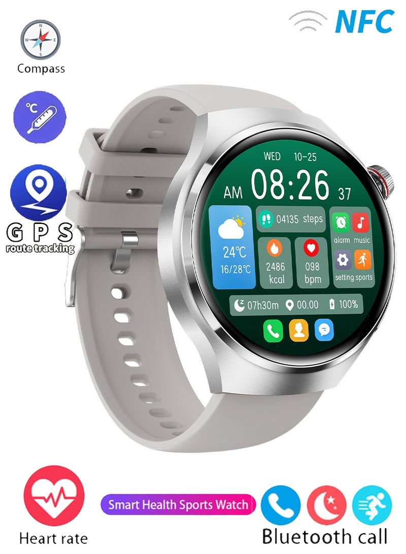 GT4  Men's Smart Watch, With Sports Fitness Tracker Heart Rate Blood Pressure Smartwatch Bluetooth Call IP68 Waterproof For Android IOS