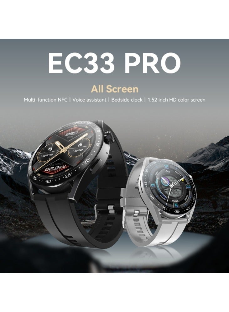 EC33 Pro 1.48 inch Color Screen Smart Watch,Support Heart Rate Monitoring / Blood Pressure Monitoring