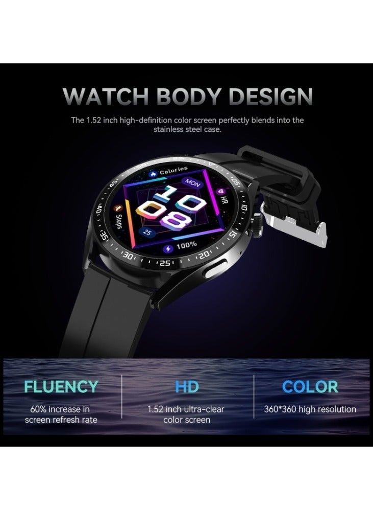 EC33 Pro 1.48 inch Color Screen Smart Watch,Support Heart Rate Monitoring / Blood Pressure Monitoring